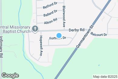 Map image of the property - 5074 Fortman Dr