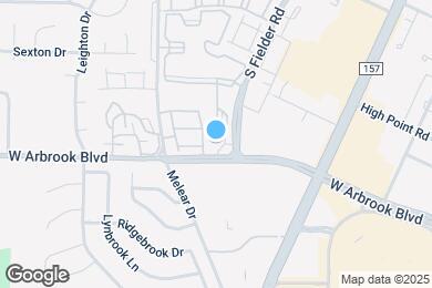 Map image of the property - 1601 W Arbrook Blvd