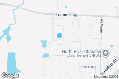 Map image of the property - 6416 Ridgemist Ln