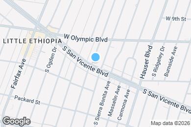 Map image of the property - 1060 S Stanley Ave