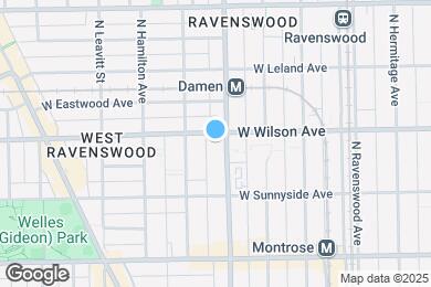 Map image of the property - 4552 N Damen Ave