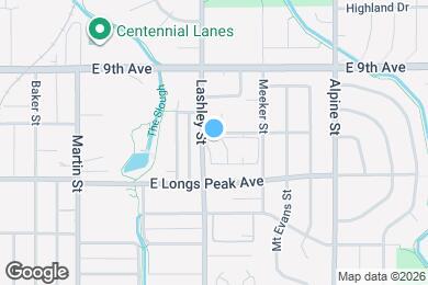 Map image of the property - 225 E 8th Ave