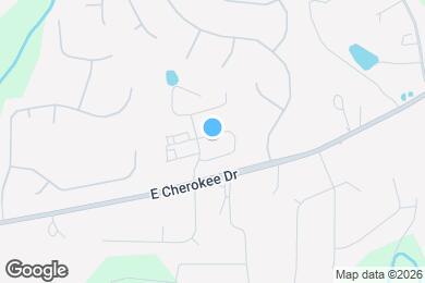 Map image of the property - 177 East Ridge Way Woodstock GA
