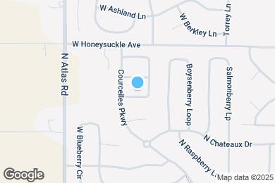 Map image of the property - 2547 W Blackberry Loop
