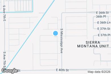 Map image of the property - 7393 E 37th Pl