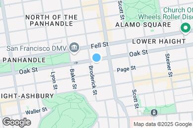Map image of the property - 1171 Oak St