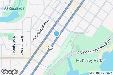Map image of the property - 1927 N Prospect Ave