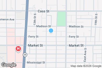 Map image of the property - 1417 Ferry St