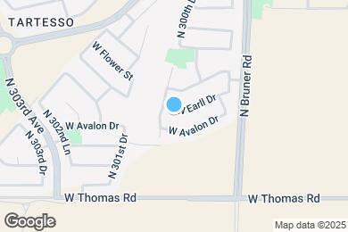 Map image of the property - 30041 W Earll Dr