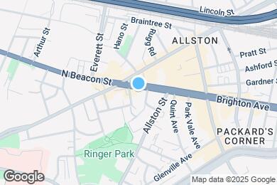 Map image of the property - 244 Brighton Ave