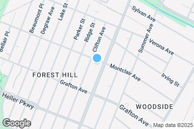 Map image of the property - 200 Montclair Ave