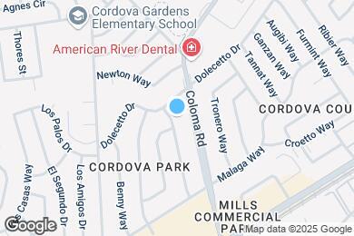 Map image of the property - 2609 Gilbert Way