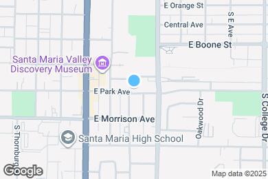 Map image of the property - 303 E Park Ave