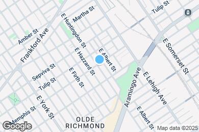 Map image of the property - 2601 Memphis St