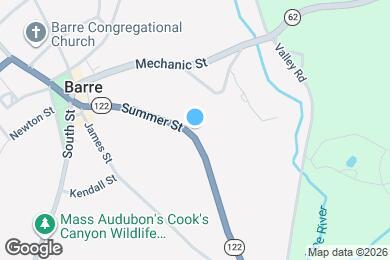 Map image of the property - 133 Summer St
