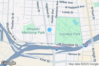 Map image of the property - 254 W Poplar Ave