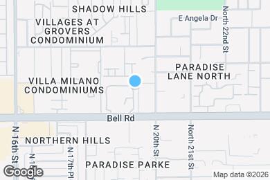 Map image of the property - 1920 E Bell Rd