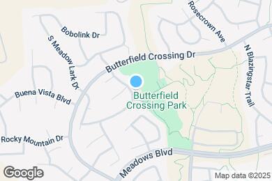 Map image of the property - 5800 S Rock Creek Dr