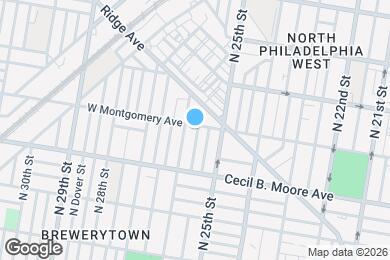 Map image of the property - 2532 W Montgomery Ave