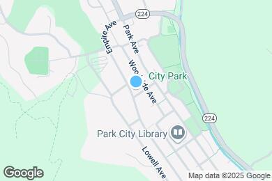 Map image of the property - 1402 Empire Ave