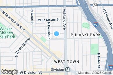 Map image of the property - 1632 W Blackhawk St