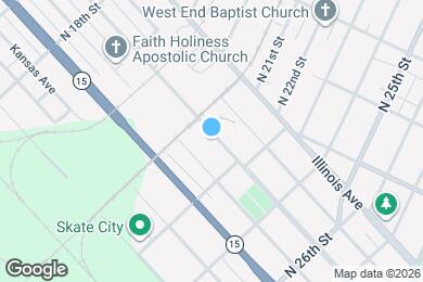 Map image of the property - 2120 St Louis Ave