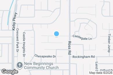 Map image of the property - 6641 Elkgate