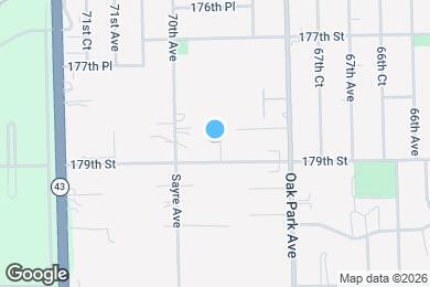 Map image of the property - 17870 Argos Court