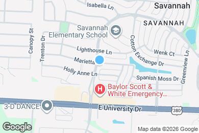 Map image of the property - 1000 Marietta Ln