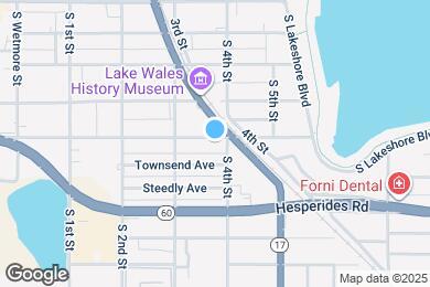 Map image of the property - 322 E Polk Ave