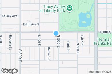 Map image of the property - 1326 S 500 E
