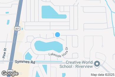 Map image of the property - 10504 Lakeside Vista Dr