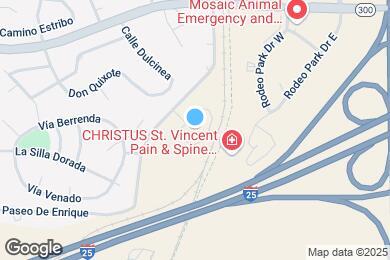 Map image of the property - Sierra Blanca Senior Living