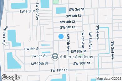 Map image of the property - 720 SW 7th St