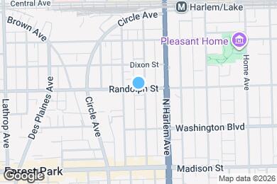 Map image of the property - 7232 Randolph St