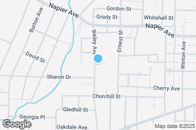 Map image of the property - 1256 Bailey Ave