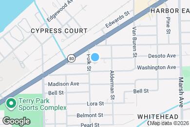 Map image of the property - 3816 Desoto Ave