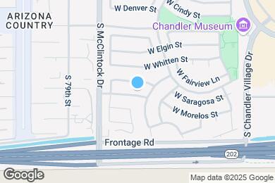 Map image of the property - 3922 W Morelos St