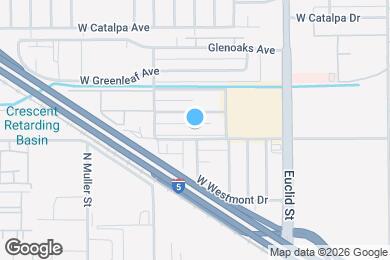 Map image of the property - 1800 W Glencrest Ave