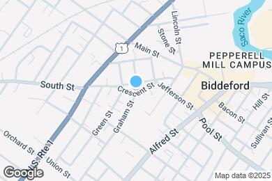 Map image of the property - 20 Crescent St