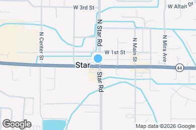 Map image of the property - 9366 Wabash St