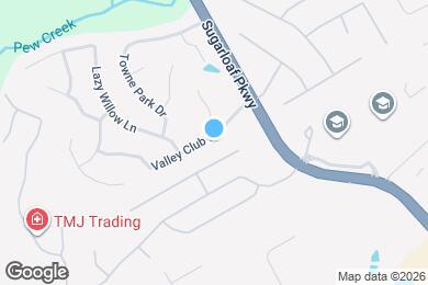 Map image of the property - 1570 Valley Club Dr