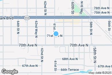 Map image of the property - 6092 71st Ave N