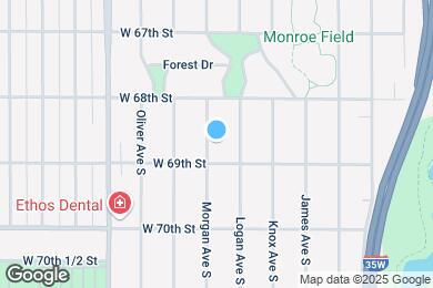 Map image of the property - 6833 Morgan Ave S