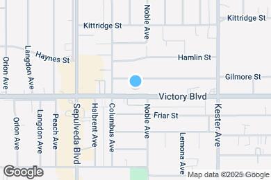 Map image of the property - 15125 Victory Blvd