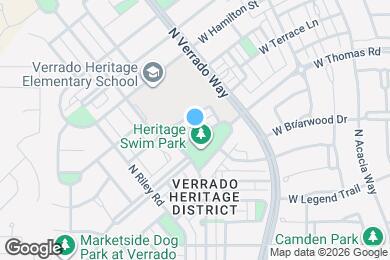 Map image of the property - 20744 W Thomas Rd