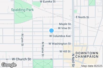 Map image of the property - 302 W Columbia Ave