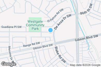 Map image of the property - 10008 Cartagena Ave SW