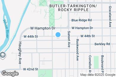 Map image of the property - 641 W 44th St