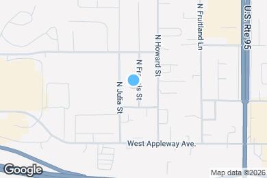 Map image of the property - 2813 N Francis St